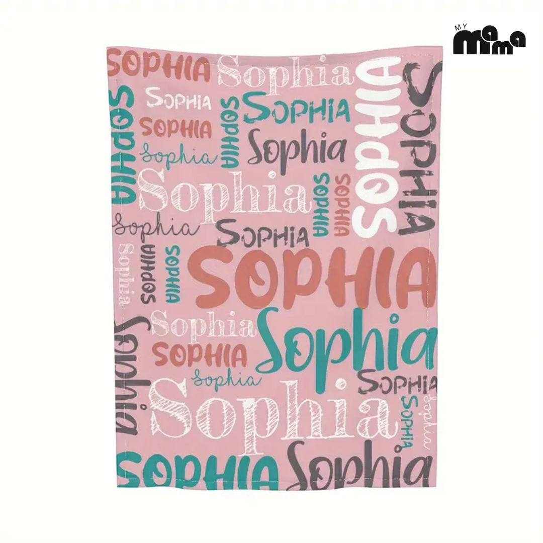 Custom Baby Name Blanket – The Perfect Baby Shower Gift