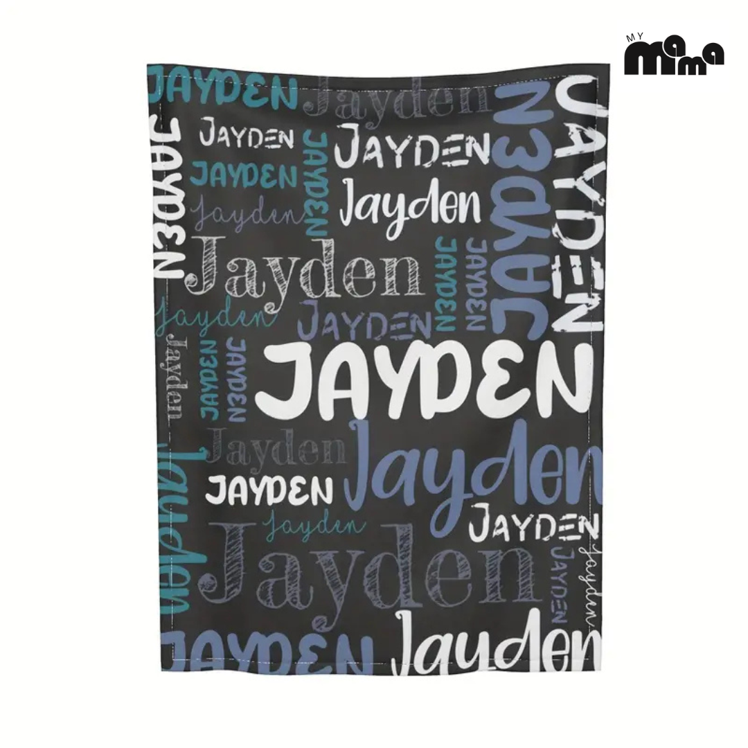 Custom Baby Name Blanket – The Perfect Baby Shower Gift