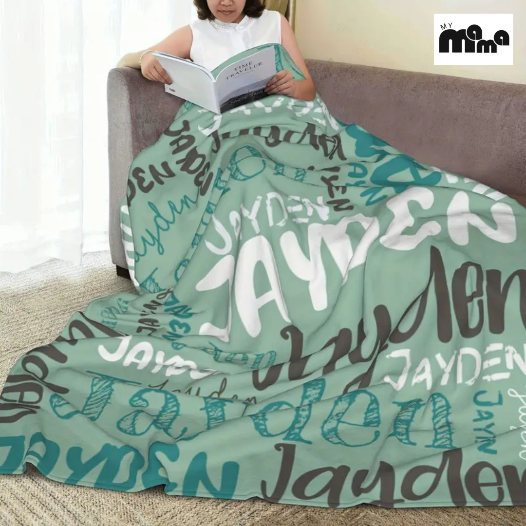 Custom Baby Name Blanket – The Perfect Baby Shower Gift