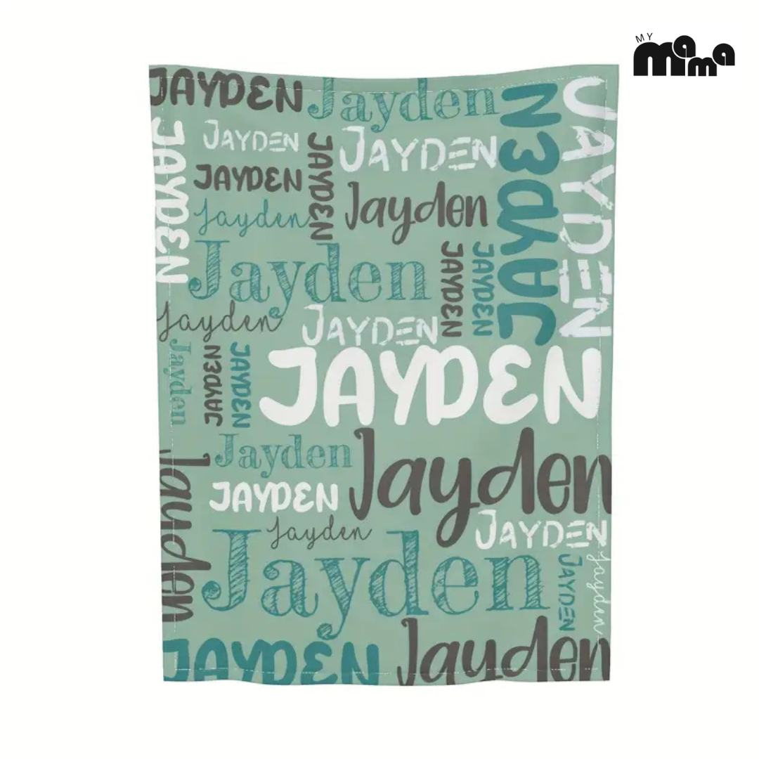Custom Baby Name Blanket – The Perfect Baby Shower Gift