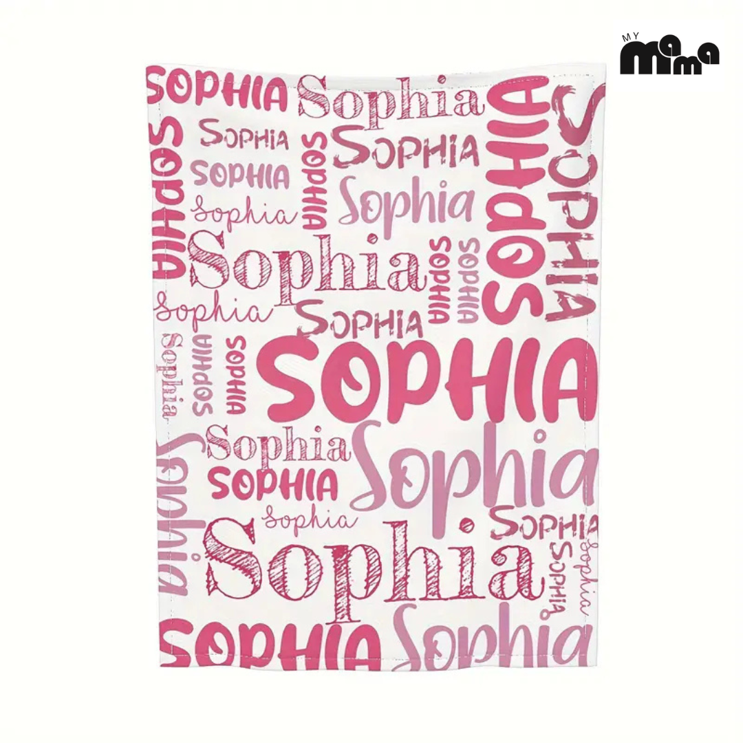 Custom Baby Name Blanket – The Perfect Baby Shower Gift