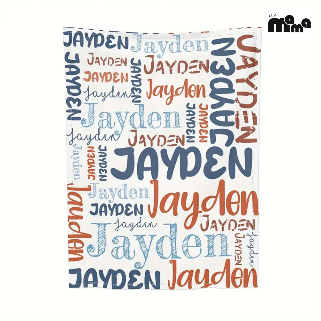 Custom Baby Name Blanket – The Perfect Baby Shower Gift