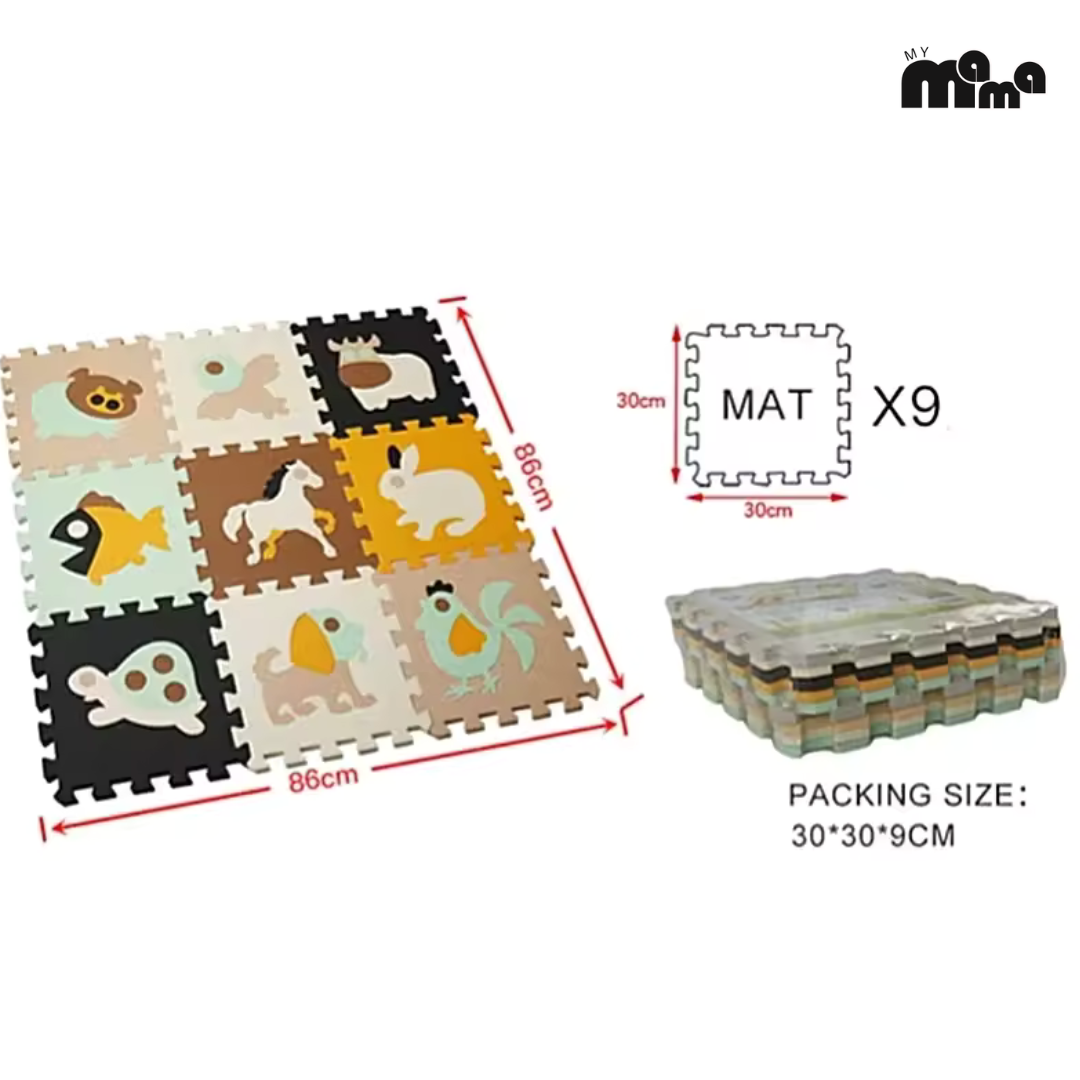 My Mama PlayPals – Soft Foam Puzzle Play Mats