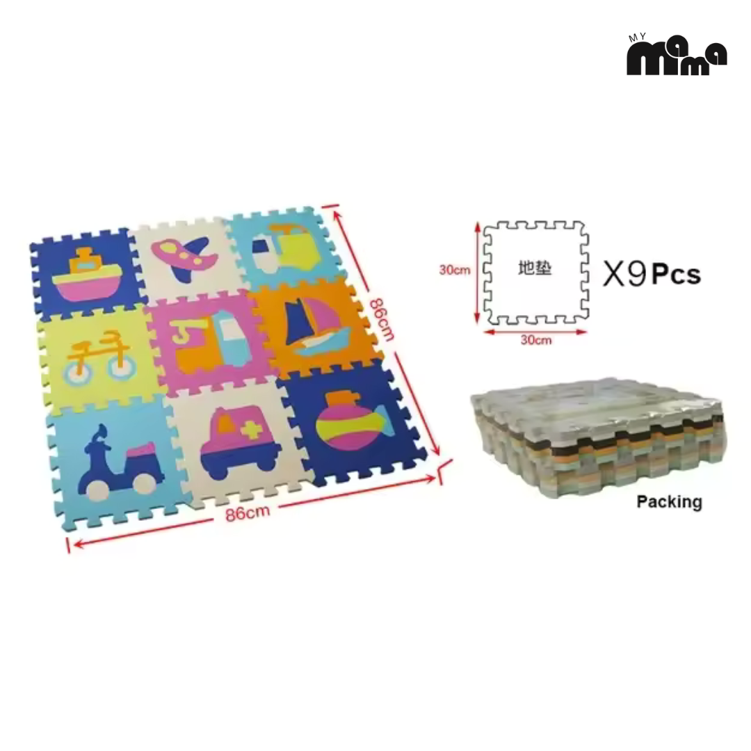 My Mama PlayPals – Soft Foam Puzzle Play Mats