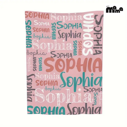 Custom Baby Name Blanket – The Perfect Baby Shower Gift