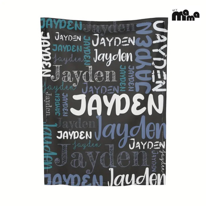 Custom Baby Name Blanket – The Perfect Baby Shower Gift