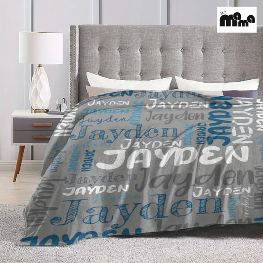 Custom Baby Name Blanket – The Perfect Baby Shower Gift