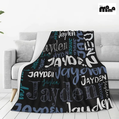 Custom Baby Name Blanket – The Perfect Baby Shower Gift